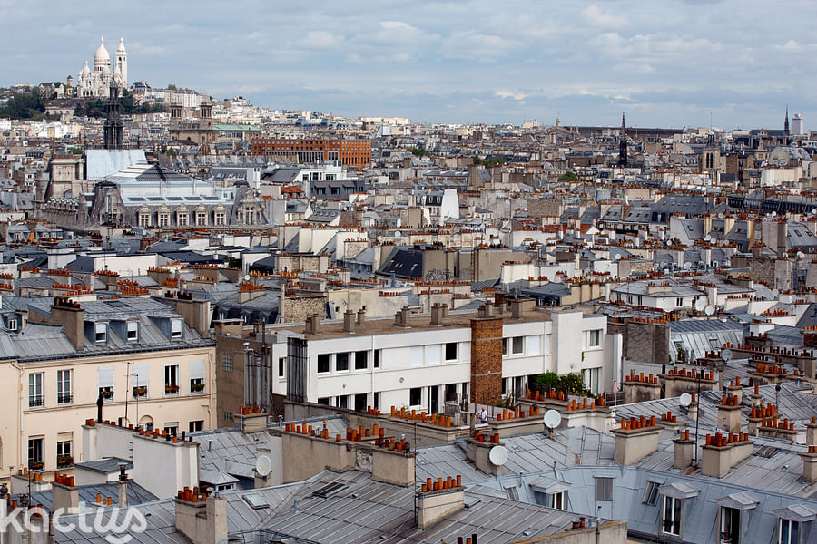 Vue sur les toits de Paris 