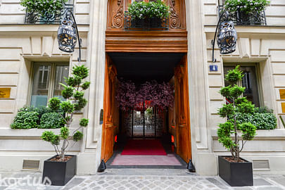 Façade du Buddha-bar hotel Paris