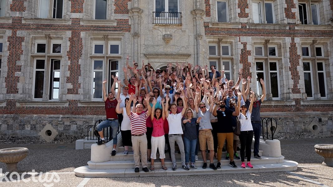 Esprit - equipe - Team Building- Chateau - Tilly