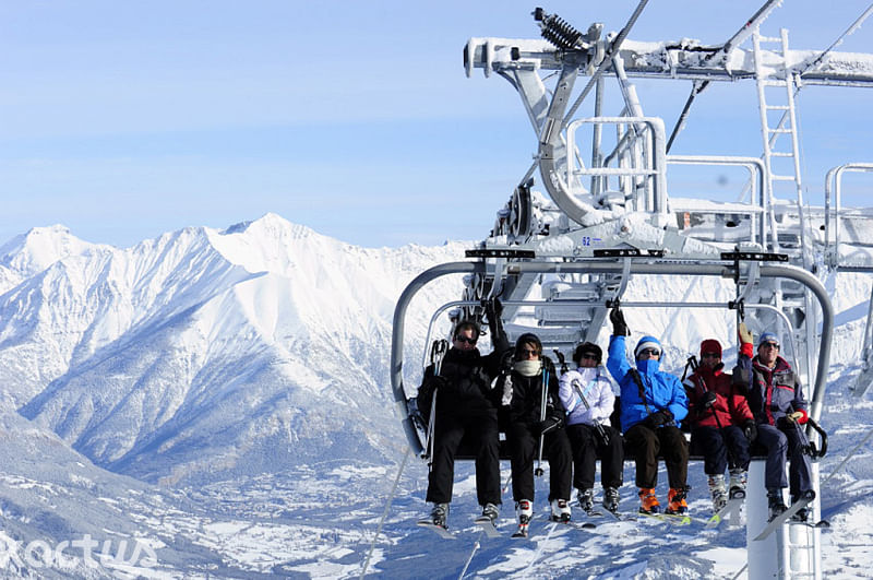 Sortie ski entre 15 et 30 mn de l'hôtel restaurant la Lauzetane