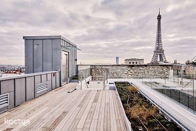 Morning Trocadéro - Le rooftop