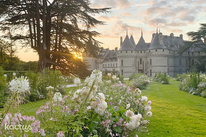Le château de Chaumont-sur-Loire vu du parc historique ©Eric Sander